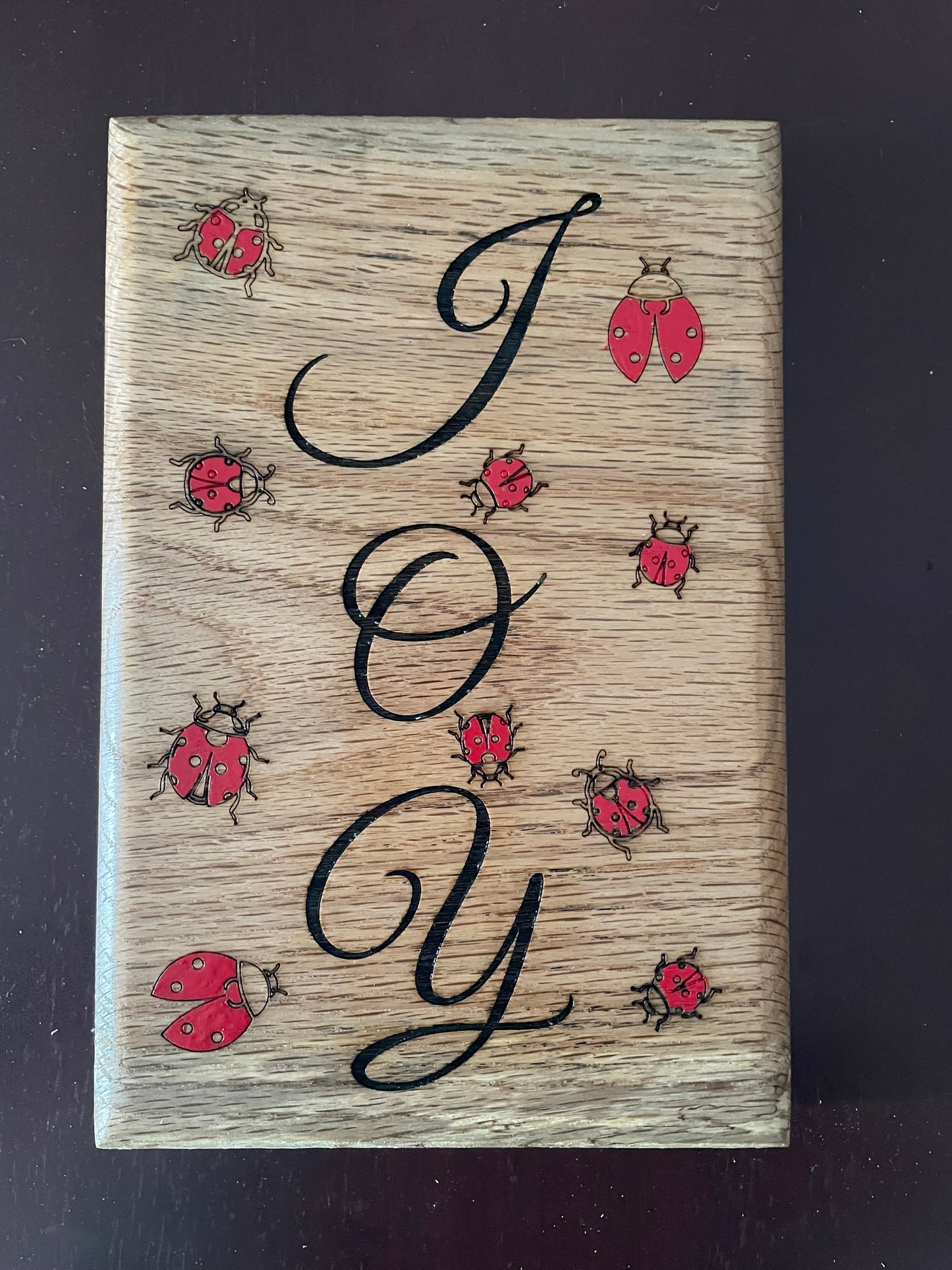 Joy plaque