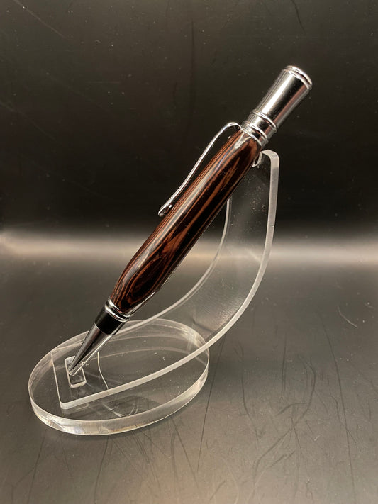 Wenge Wood Executive Chrome Pen