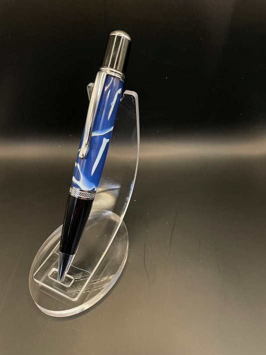 Sierra Vista Blue Acrylic Pen on Chrome Trim
